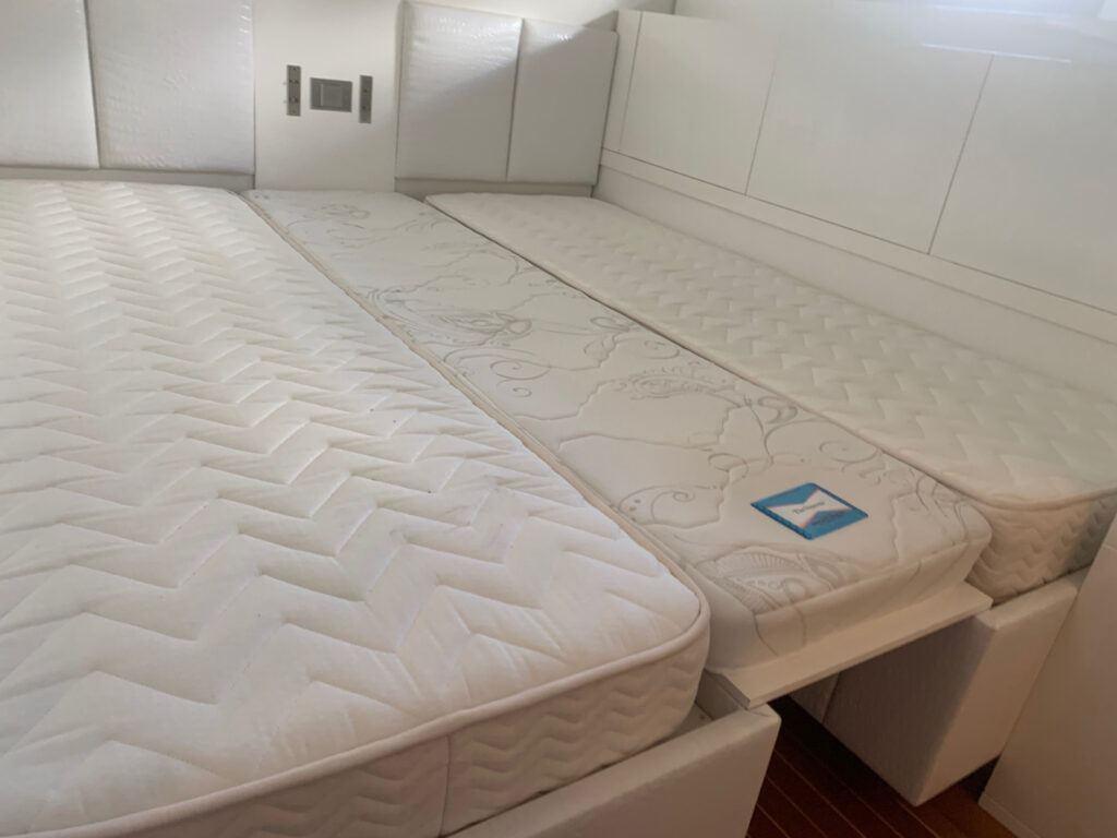 image of custom filler bedding piece for gaps.